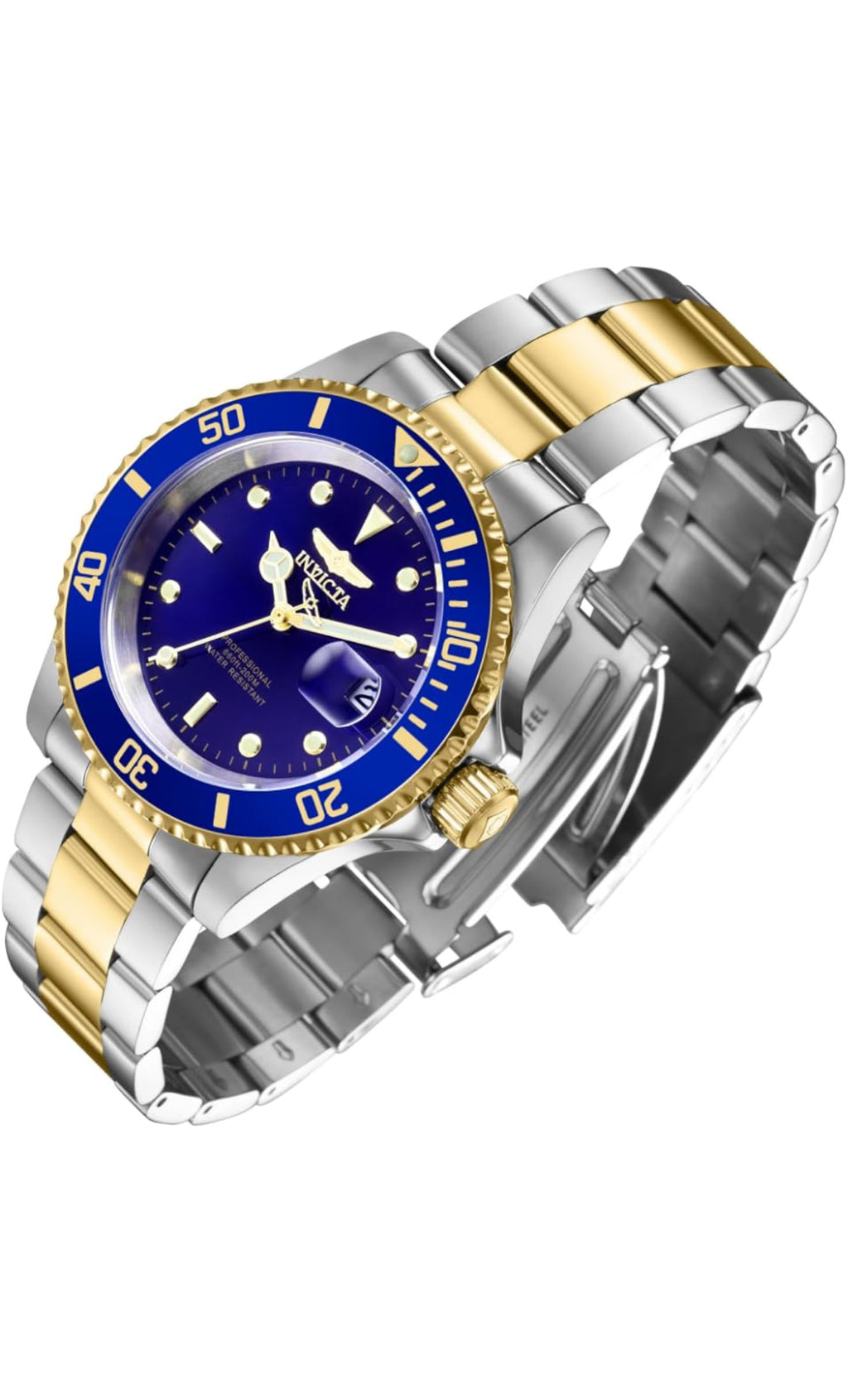 Brand New Invicta Men's Pro Diver Quartz Watch with Stainless Steel Strap
