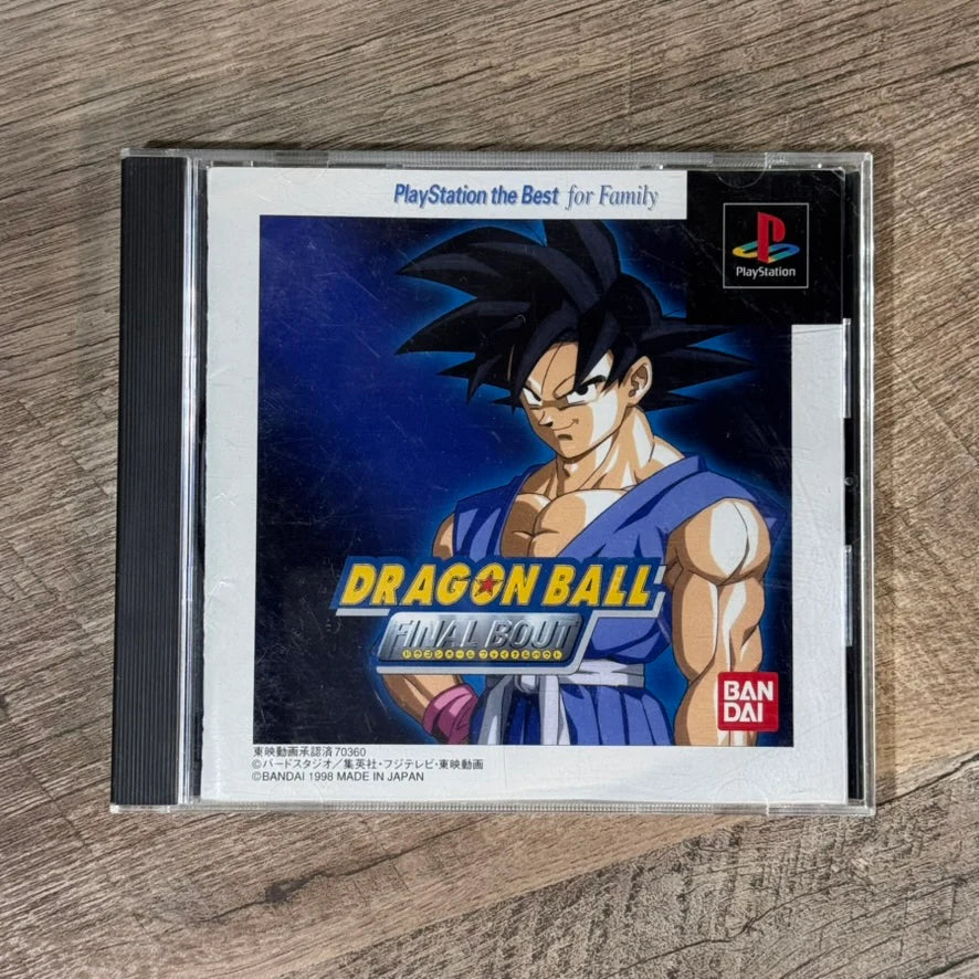 Dragonball: The Final Bout - JP PlayStation 1 - Japanese Domestic Version