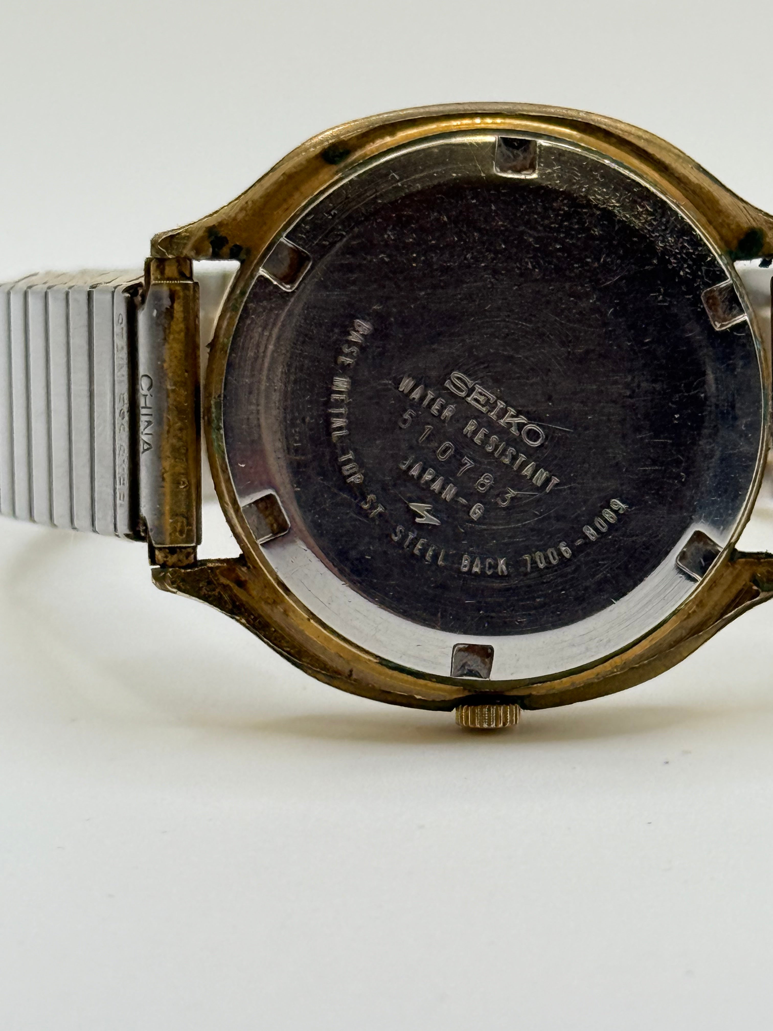 Pre-Owned Vintage 1975 Seiko Day-Date Men’s Automatic Watch