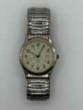 Vintage Japanese Quartz Field Watch – Cream Dial, Date Display - Pre-Owned