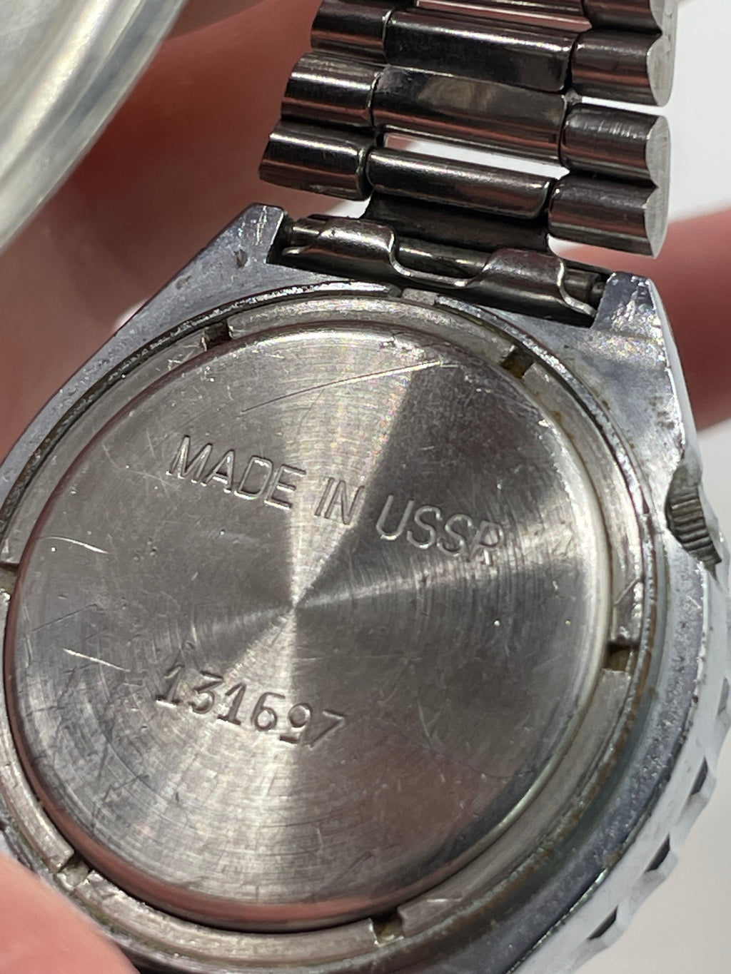 1991 Vintage Slava CCCP Soviet Mechanical Watch – Red Star USSR Edition - Pre-Owned