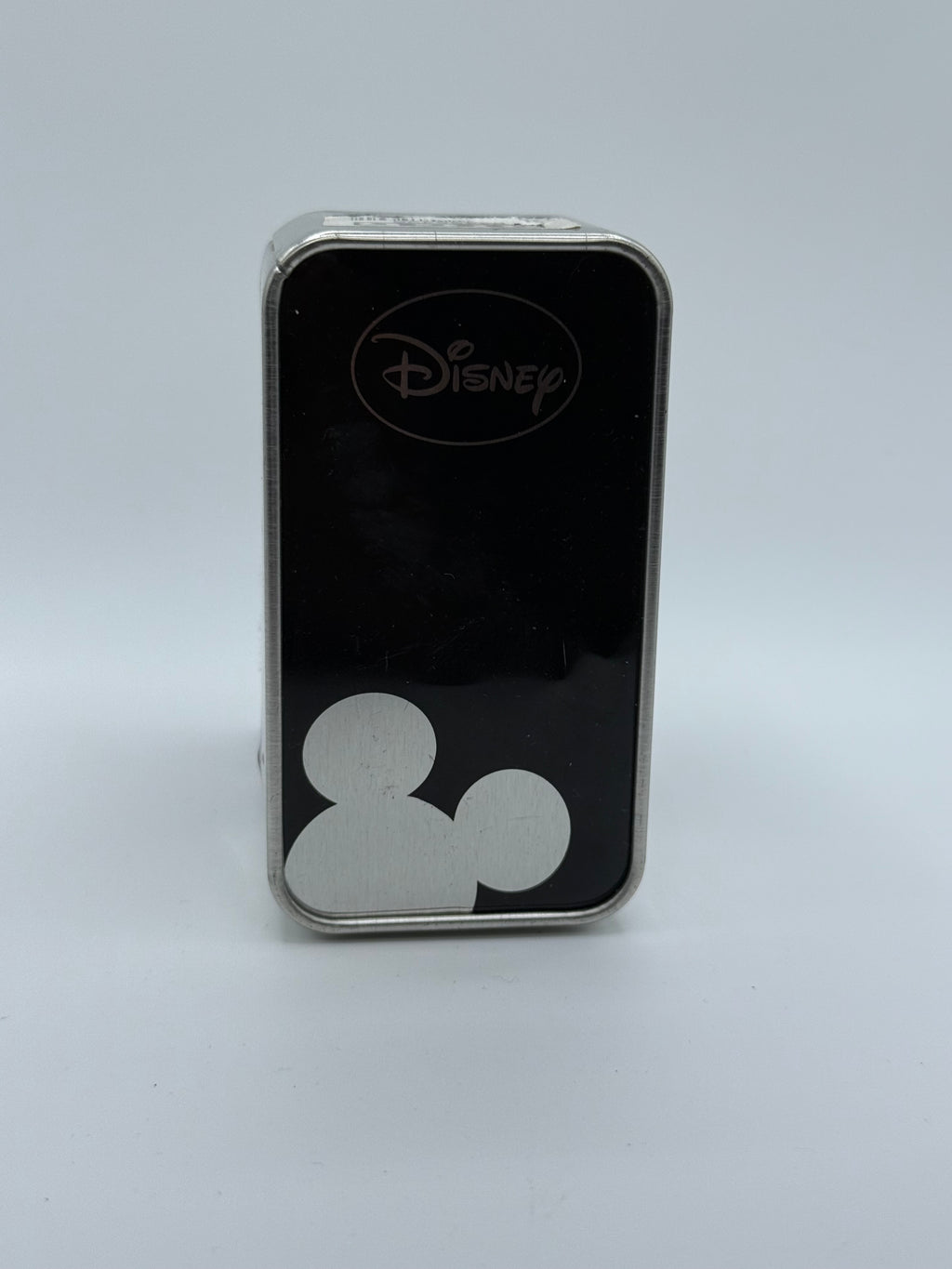 Brand New Disney Minnie Mouse Women’s Quartz Watch – Crystal Bezel, Silver Expansion Band, Original Disney Tin