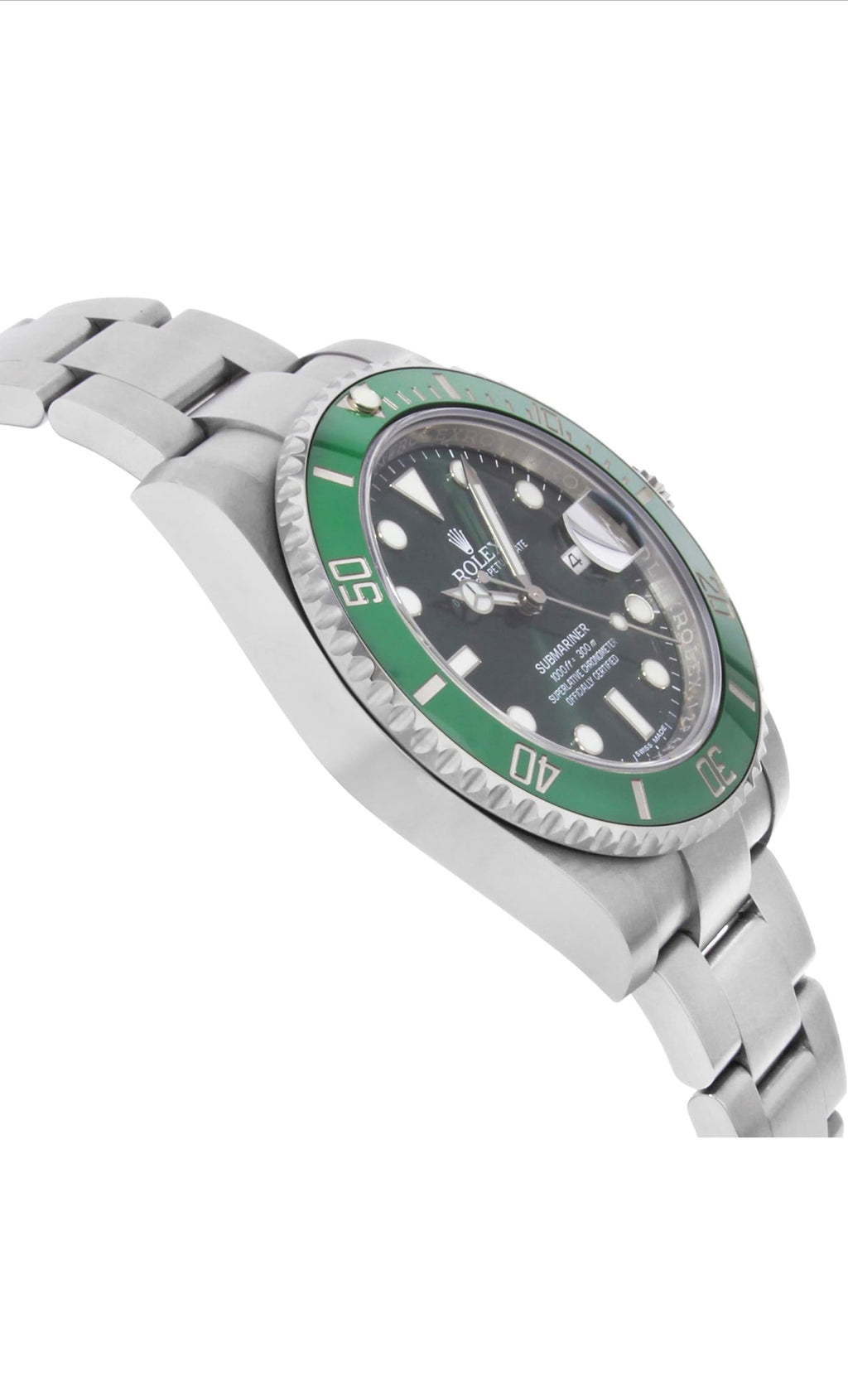 Brand New Rolex Submariner "Hulk" Green Dial Men's Luxury Watch M116610LV-0002