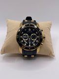 Invicta Pro Diver Chronograph 6981 – Black & Gold – 100M Water Resistant – Men’s 48mm - Pre-Owned
