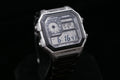 Men's Casio AE-1200WH - "Casio Royale" Digital World Time Watch