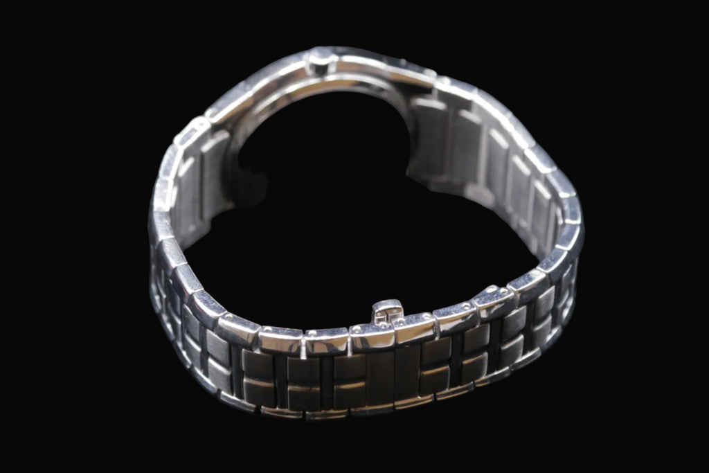 Citizen Eco-Drive Stainless Steel Black Dial Date Watch - 2000’s-2010’s - Pre-Owned