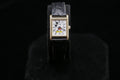 Vintage Disney Mickey Mouse Tank Watch – Gold Tone Rectangular Case – Quartz Character Watch