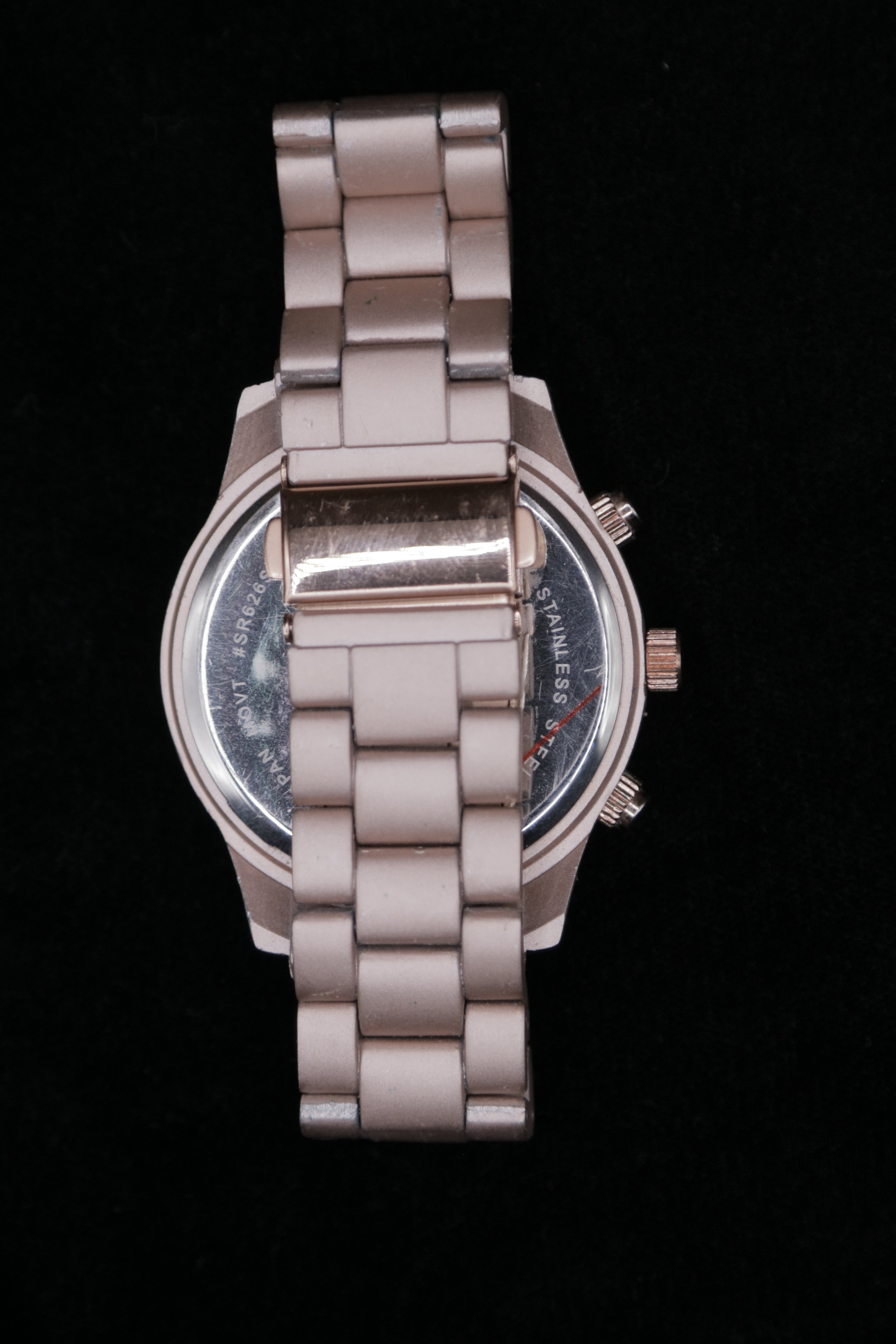 Like New Attention Brand Rose-Gold Crystal Accent Women’s Fashion Watch