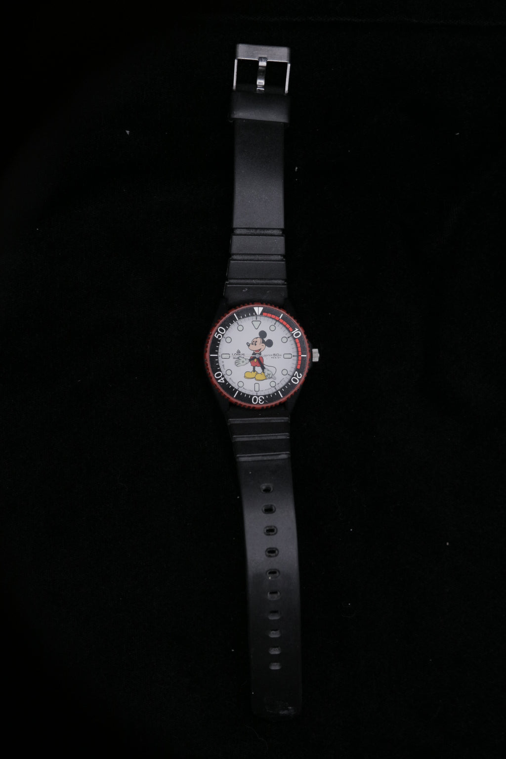 Pre-Owned Retro Lorus Mickey Mouse Quartz Watch-1990s